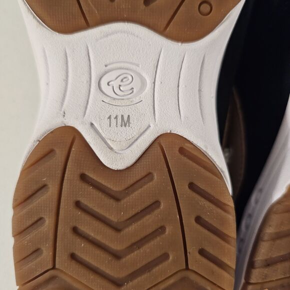 Easy Spirit Saddle Leather and Navy Travelport Denim Clogs Slip‎ On 11 M NWOT - Picture 7 of 9